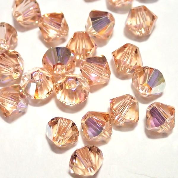 2589-SB5LP-AB スワロフスキー 5mmソロバン ライトピーチ