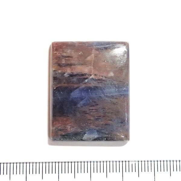 30870-『天然石ルース』　ブルーサファイア（ホール無）　約３１ｘ２５mm（１８．４ｇ）１個