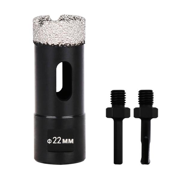 ◆商品詳細ダイヤモンドホールソー 穴開け M14 セラミックタイル用ホールソーサイズ：22mmです。パッケージ：本体、アダプター、収納ケース付です。