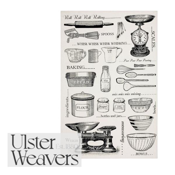 アルスター ウィーバーズ(Ulster Weavers)ベイキング(BAKING)コットン ティータオル 正規輸入品