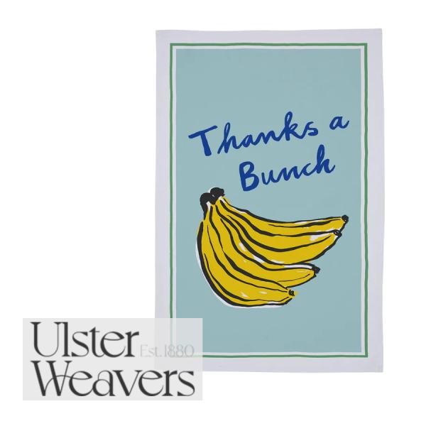アルスターウィーバーズ ULSTER WEAVERS コットンティータオル サンクス ア バンチ Thanks a Bunch キッチンクロス タペストリーイギリス製