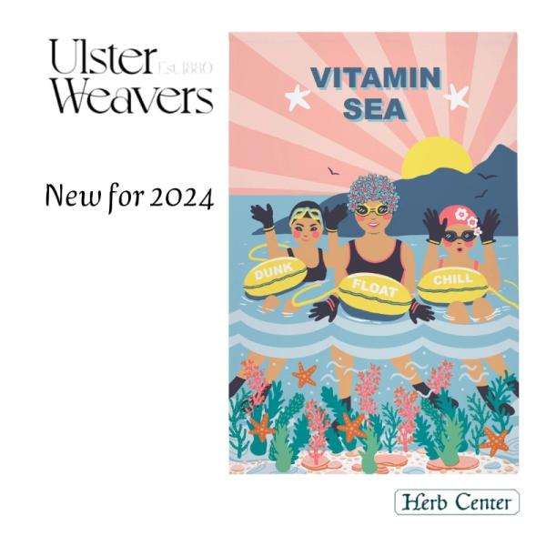 アルスターウィーバーズ ティータオル コットン Vitamin Sea ビタミンシー イギリス キッチンクロス 布巾 水切り タペストリー