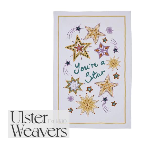 アルスターウィーバーズ ULSTER WEAVERS コットンティータオル ユア ア スター You’re a Star キッチンクロス タペストリー イギリス製