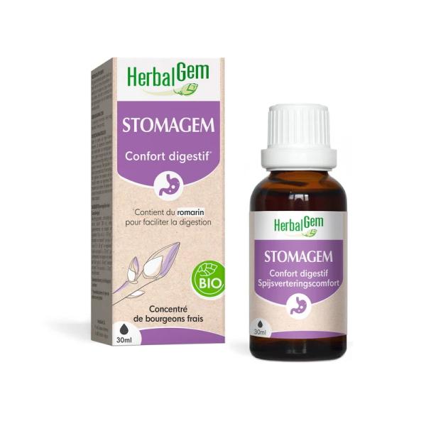 ハーバルジェム ストマジェム 30ml 人間用 ジェモエッセンス 消化器系快適サプリメント STOMAGEM BIO 正規輸入品