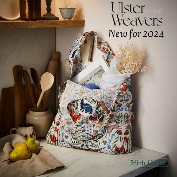 ULSTERWEAVERS エコバッグ Blackthorn ブラックソーン スピノサスモモ アルスターウィーバーズ 正規品 折りたたみ ロールアップ ショッパー
