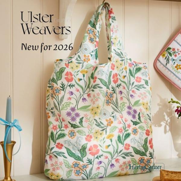 アルスターウィーバーズ エコバッグ 2026年新作 ペタルズ & プローズ Petals & Prose Ulster Weavers 折りたたみ ロールアップ 花柄 軽量
