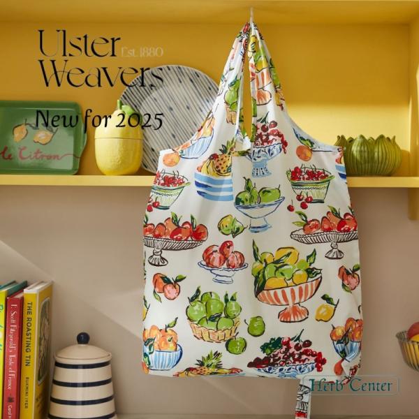 ULSTERWEAVERS エコバッグ Summer Fruits サマーフルーツ 果物 アルスターウィーバーズ 正規品 折りたたみ ロールアップ ショッパー