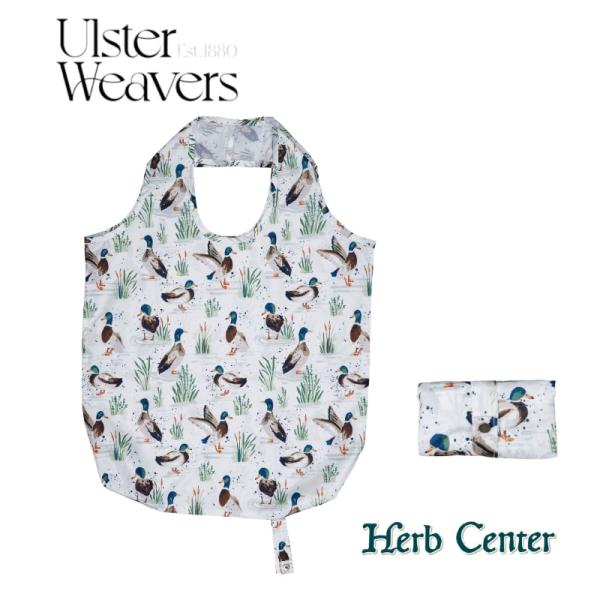 ULSTERWEAVERS エコバッグ Farmhouse Ducks 農家のアヒル アヒル アルスターウィーバーズ 正規品 折りたたみ ロールアップ ショッパー