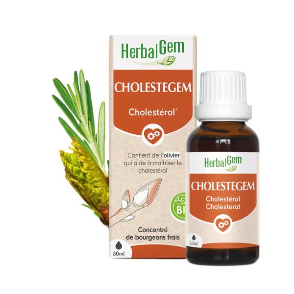 コレステジェム BIO 30ml 人間用 ハーバルジェム ジェモエッセンス コレステ対策 サプリ 有機 ミックス CHOLESTEGEM