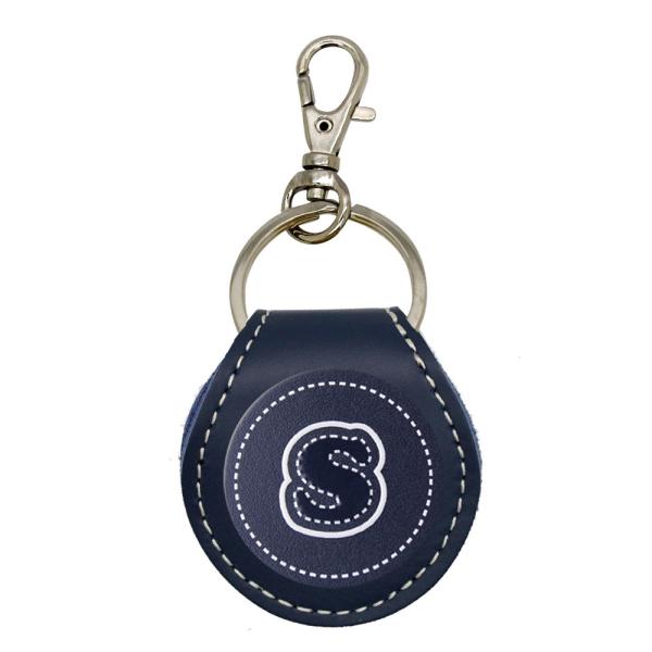 定形外郵便限定 送料無料 小銭が入る キーホルダー 牛革