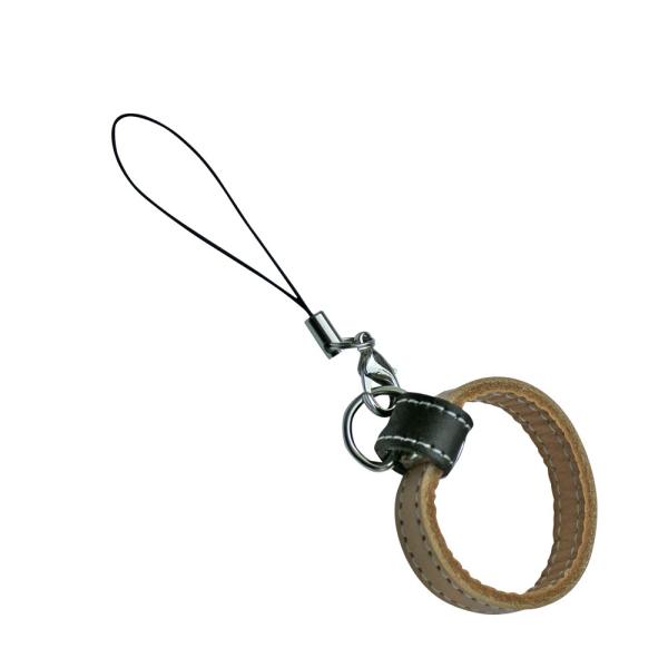 定形外郵便限定 送料無料 リングストラップ 大 iPhone レザーリング