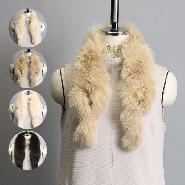 ブルーフォックス ファー マフラー : エルベートブルーレーベル - 通販