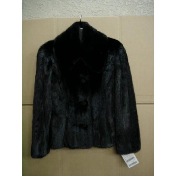 ミンク ファー ジャケット ブラック : エルベートブルーレーベル