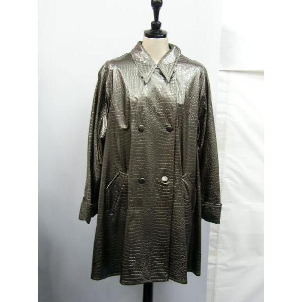 イタリアブランド Pvc 型押し コート Cianilugano Ch