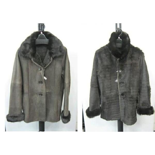 スキレル ファー襟 ラビット リバーシブル ジャケット Ciaonapoliedinburgh Co Uk