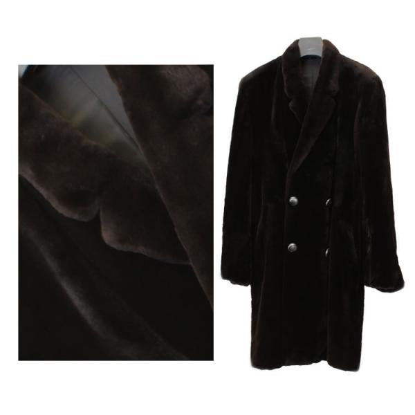 訳あり シェアード ミンク ファー ハーフコート メンズ ブラック 爆買