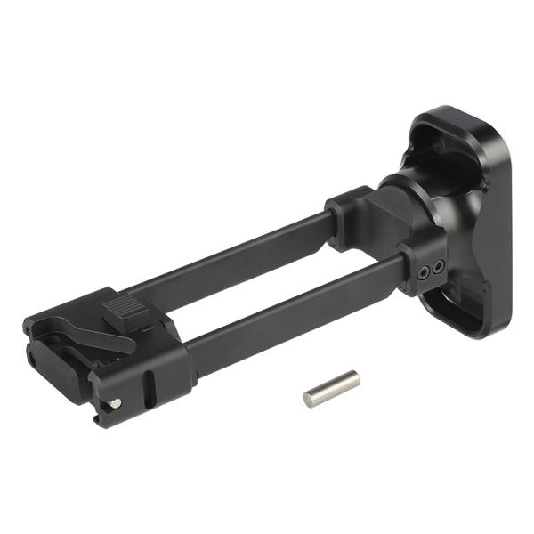 Artisan B&Tタイプ KWA MP9 リトラクタブルストック Black Airsoft Artisan B&Tタイプ MP9/TP9 リトラクタブルストック Black