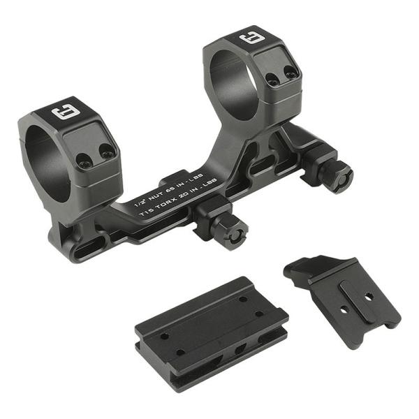 Airsoft Artisan BO�X�^�C�� 30mm���W�����[�X�R�[�v�}�E���g (H=1.93") T1/T2�A�_�v�^�[���� BK