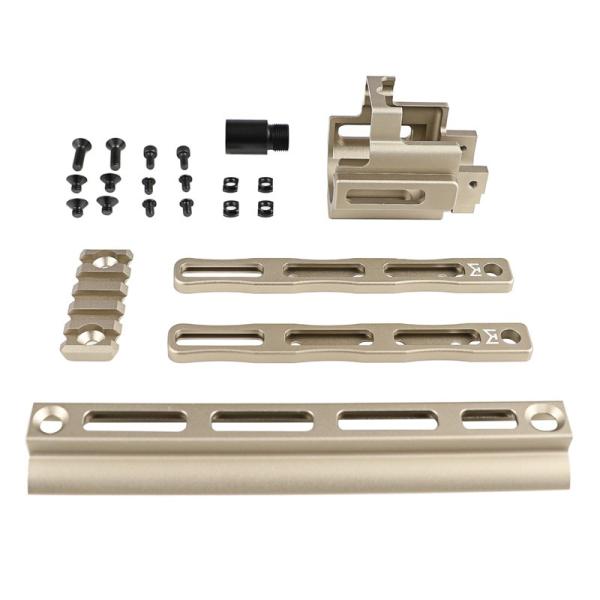 Airsoft Artisan PMMタイプ SCAR 16/17 M-LOKレールセクション