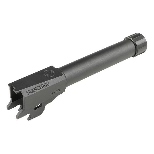 C&amp;C Tac SilencerCo�X�^�C�� �^�N�e�B�J���A�E�^�[�o���� 11mm���l�W 14mm�t�l�W �ϊ��A�_�v�^�[�t�� (SIG AIR/VFC M18�Ή�) BK