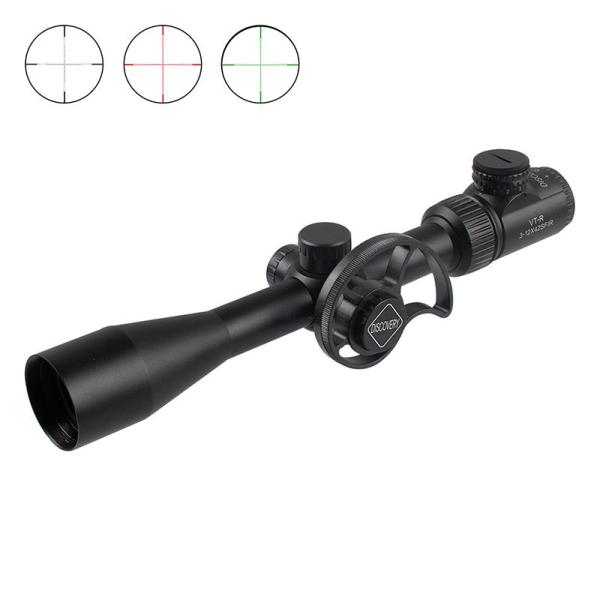DISCOVERY VT-R 3-12×42SFIRイルミネートライフルスコープ ブラック BK