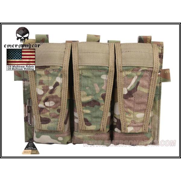 新品 Platatac トリプル マグポーチ プラカード マルチカム VELOCITY SYSTEMS トリプル 7.62mm / AK SwiftClip プラカード