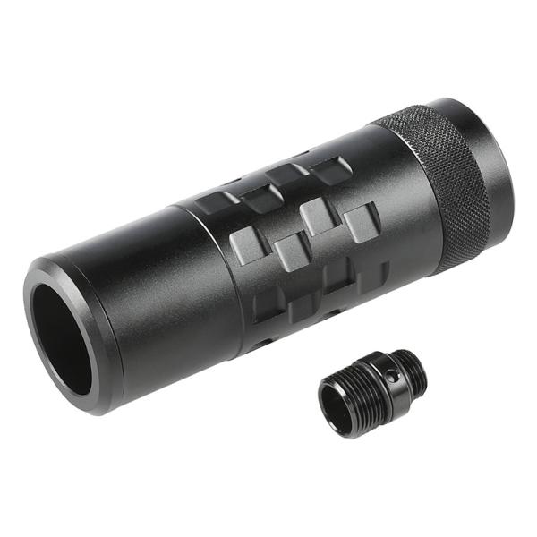【ryusen】Cabela’s カベラス金属製 銃輸送ケース Eshooter FLARE トレーサー用 アルミ合金ケース Type-B(14mm逆