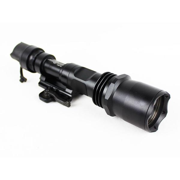 SF M962タイプ LEDタクティカルフラッシュライト QDレバー仕様 BK ブラック