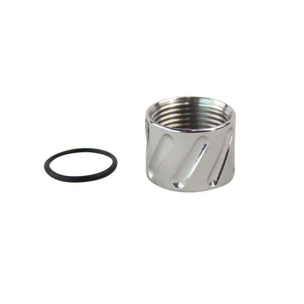 5KU Twist fluted �X���b�h�v���e�N�^�[ Silver (14mm�t�l�W) �y �l�R�|�X�� �z