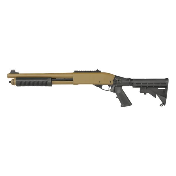 Golden Eagle M870 ガスショットガン ショートモデル Tactical/Tan