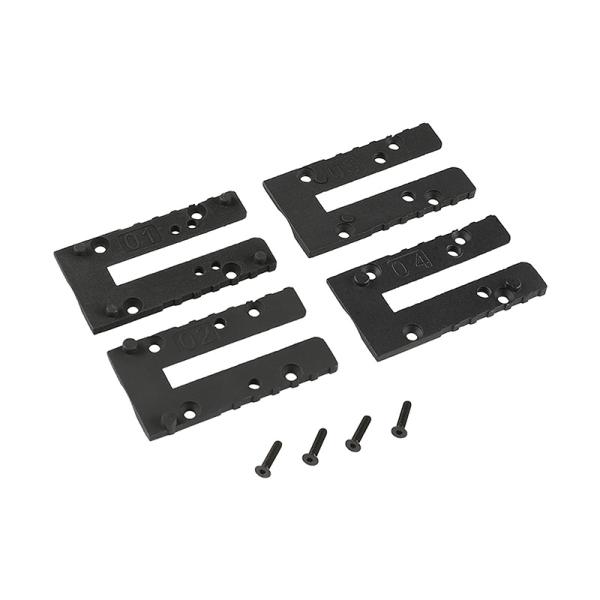 GHK グロック用 MOS サイトアダプタープレート 4枚セット【 ネコポス可