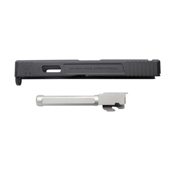 Guns Modify SAI�^�C�v CNC�A���~�X���C�h/4 Fluted Silver�o�����Z�b�g �����}���CG17�Ή�