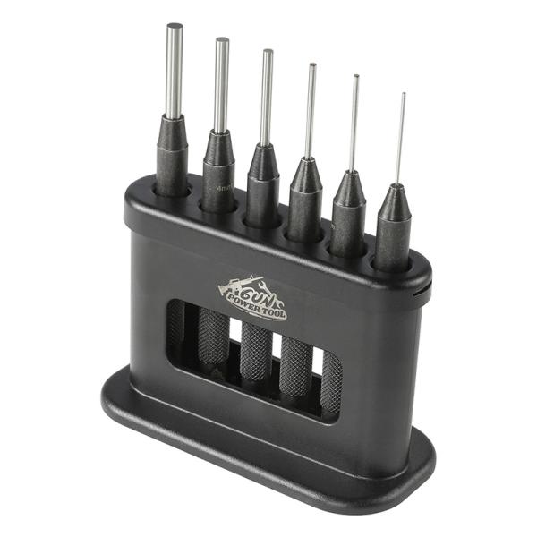 Gun Power Tool 8660クロムモリブデン製 スチール ピンポンチ 6本セット