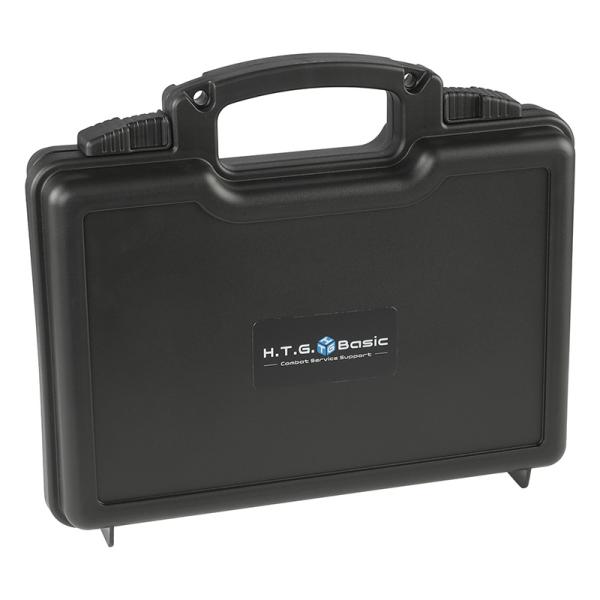CASE CLUB ハードケース ハンドガンケース トイガン、エアガン用 HTGベーシック ガンケース ハードケース 防水 38cm (Standardモデル