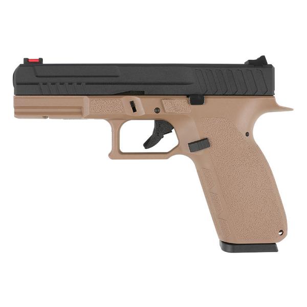 KJ WORKS KP-13 ガスブローバックピストル TAN エアガン 18歳以上