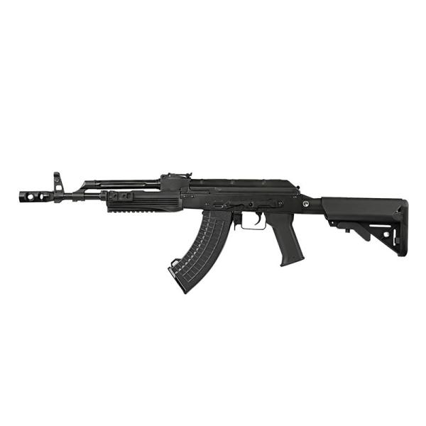 スタンダード電動ガン ブラック Aimpoint付き LCT AMD65 タクティカル (M4ストック) 電動ガン(JP Ver.) 18歳以上