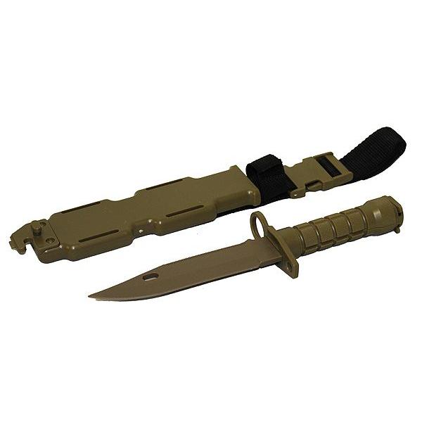 M9タイプ バヨネット ゴム刃ナイフ ケース付き : ミリタリーショップ