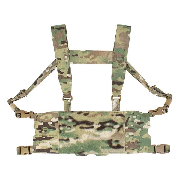PEW Tactical FCスタイル チェストリーリグ ワイドハーネス マルチカム