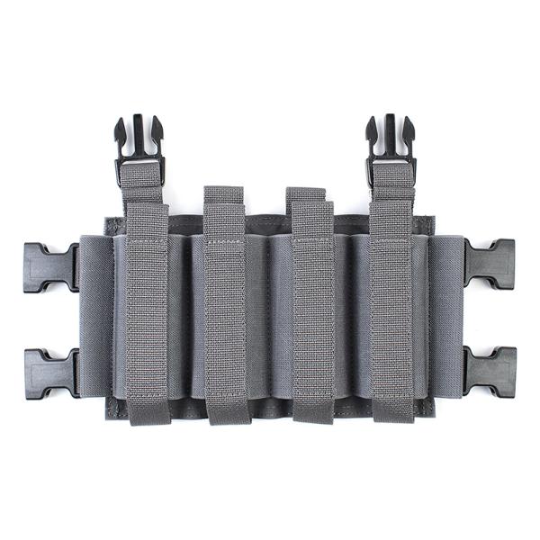 PEW Tactical SCスタイル SMGエラスティックプラカード ウルフグレイ