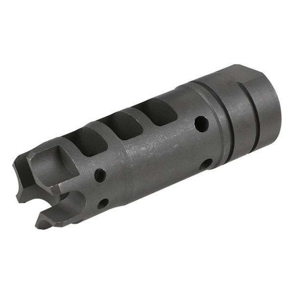 ZC LEOPARD KAC MAMSスタイルスチールフラッシュハイダー (14mm逆ネジ