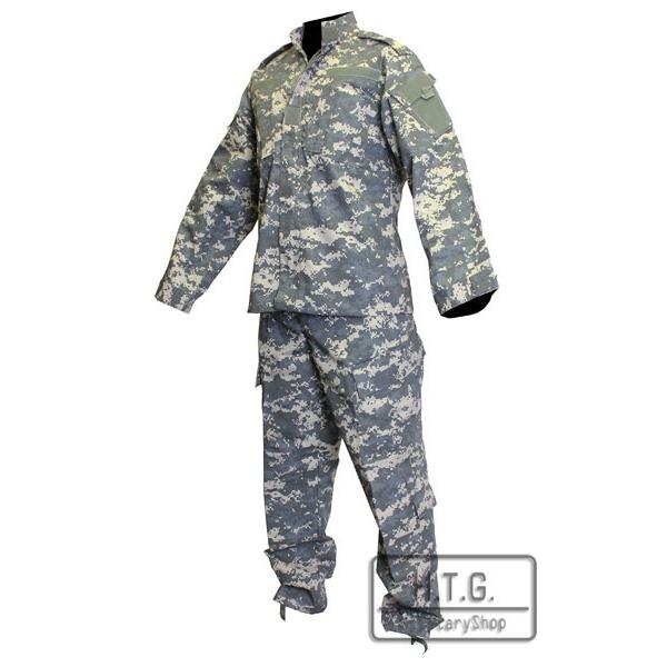 迷彩服 BDU ACU Ver.4 上下セット ブーニーハット付属 三点セット