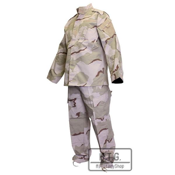 迷彩服 BDU スリーカラー 上下セット ブーニーハット付属 三点