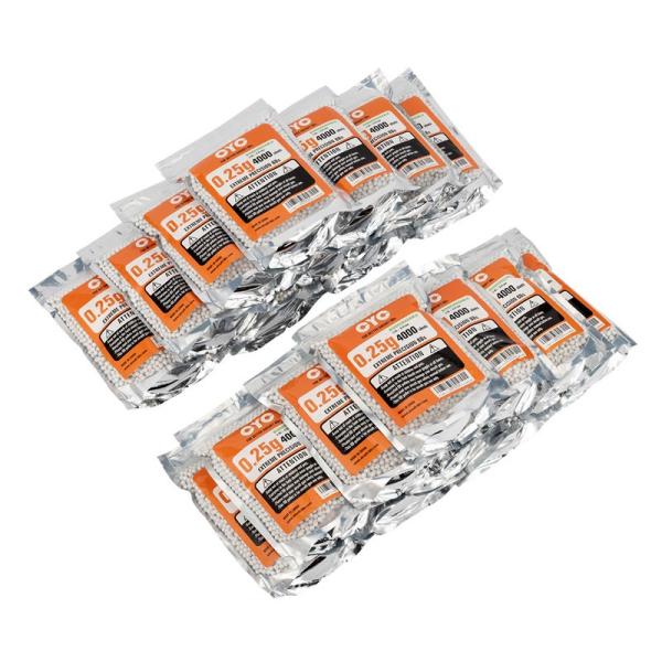 最安値に挑戦！】 20袋セット！CYC精密バイオBB弾 0.25g 4000発