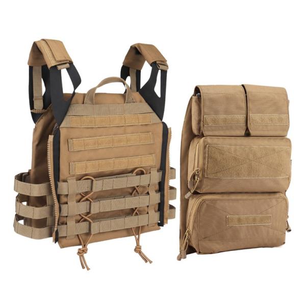 WoSporT CP JPC 2.0タクティカルベスト用アクセサリーバッグ Type2 TAN