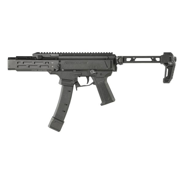 EMG/Strike Industries Scorpion EVO Style Strike SMG 6mm Replica Toy AEG (WELL PRO製造/JP Ver./Eshooter電子トリガー搭載)