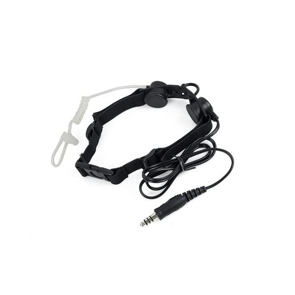 Z-Tactical タクティカルスロートマイク BK : ミリタリーショップ