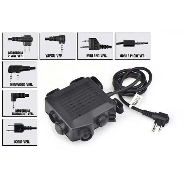 クリスタルマイク + LOCK PTTスイッチセット クリスタルマイク + LOCK PTTスイッチセット クリスタルマイク + LOCK