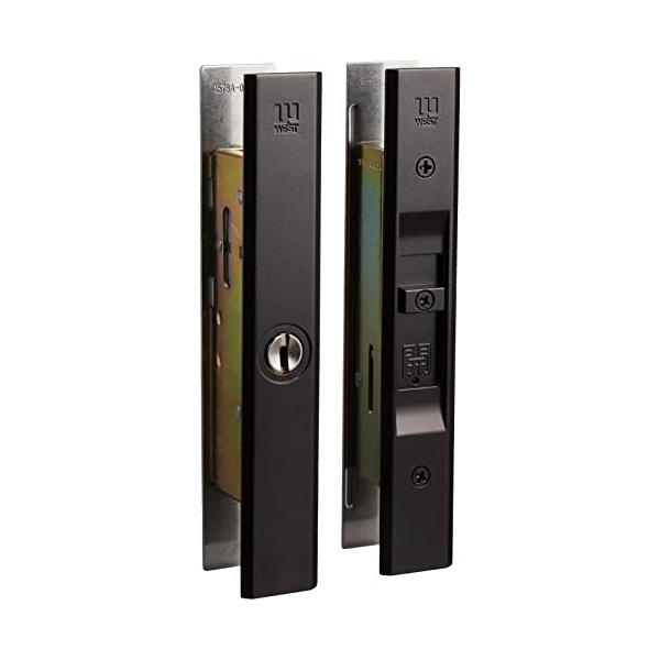 他サイト： ウエスト WEST 純正ディンプルシリンダー 万能取替引戸錠 キー5本セット ブロンズ 333-S2305-BT 1組の商品画像