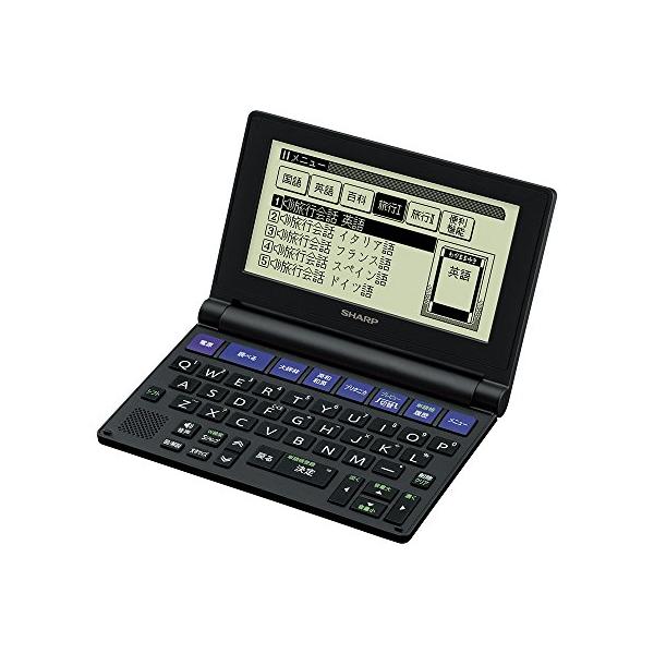 シャープ コンパクトタイプ 電子辞書 Brain タイプライターキー配列 レッド