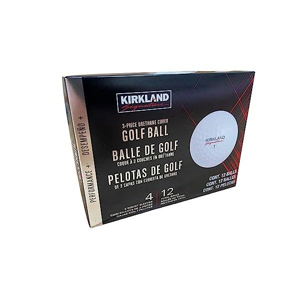 他サイト： カークランド スリーピース ウレタンカバーゴルフボール V3.0#1654518 パフォーマンスプラス（ダース）の商品画像